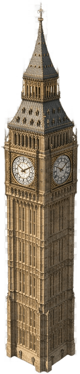 Big Ben size - 96.00 m dimensions