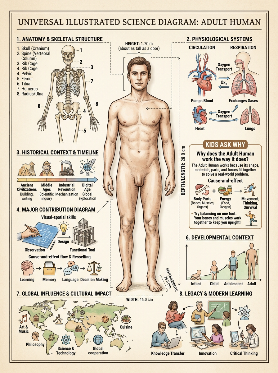 Adult Human reviewed scientific diagram