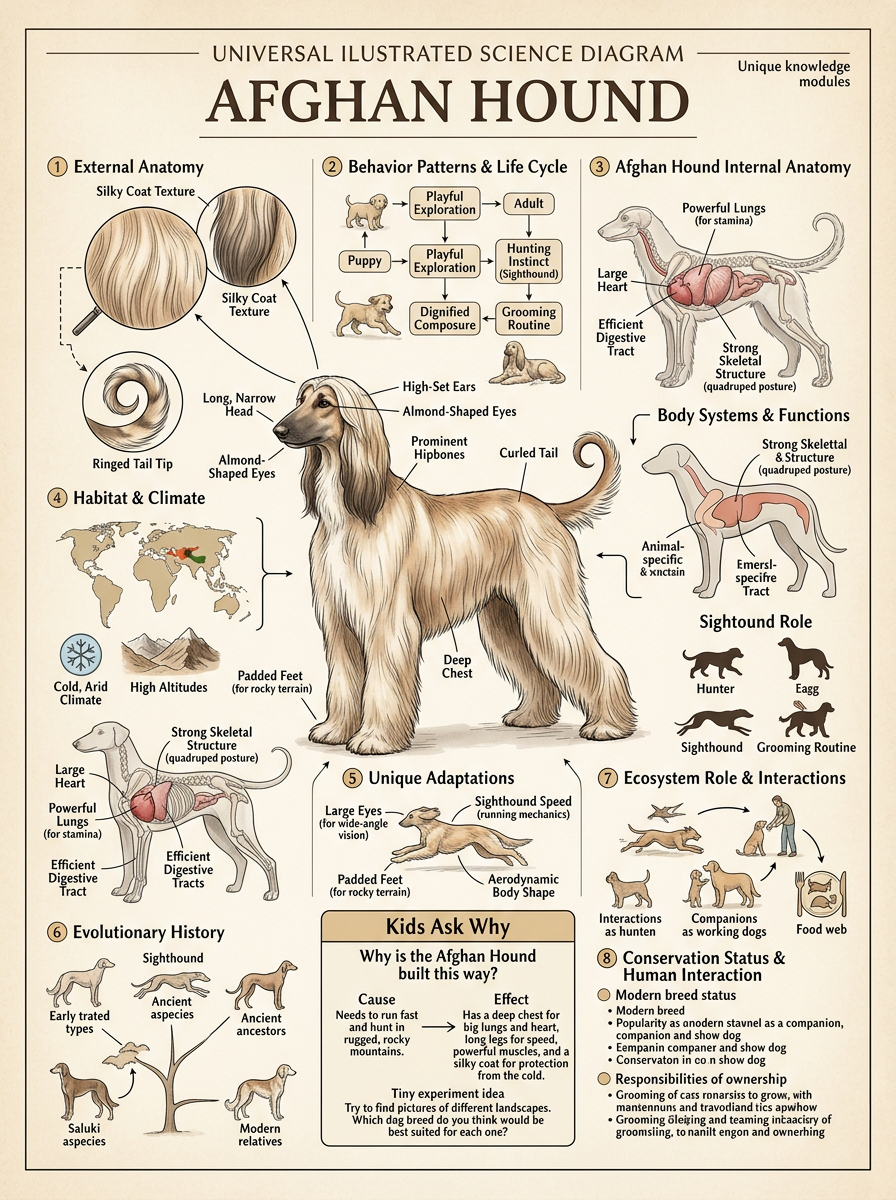 Afghan Hound reviewed scientific diagram