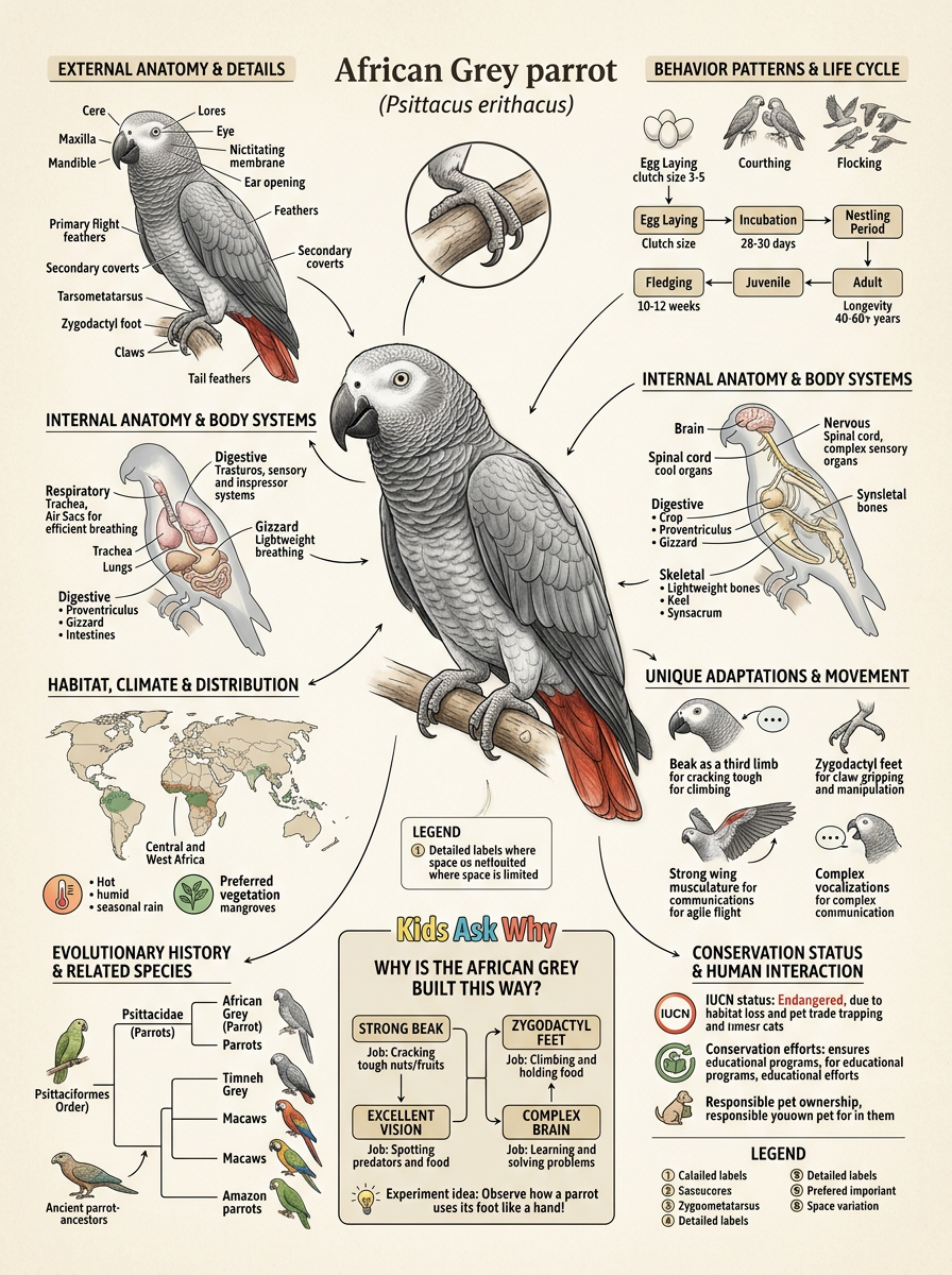 African Grey reviewed scientific diagram