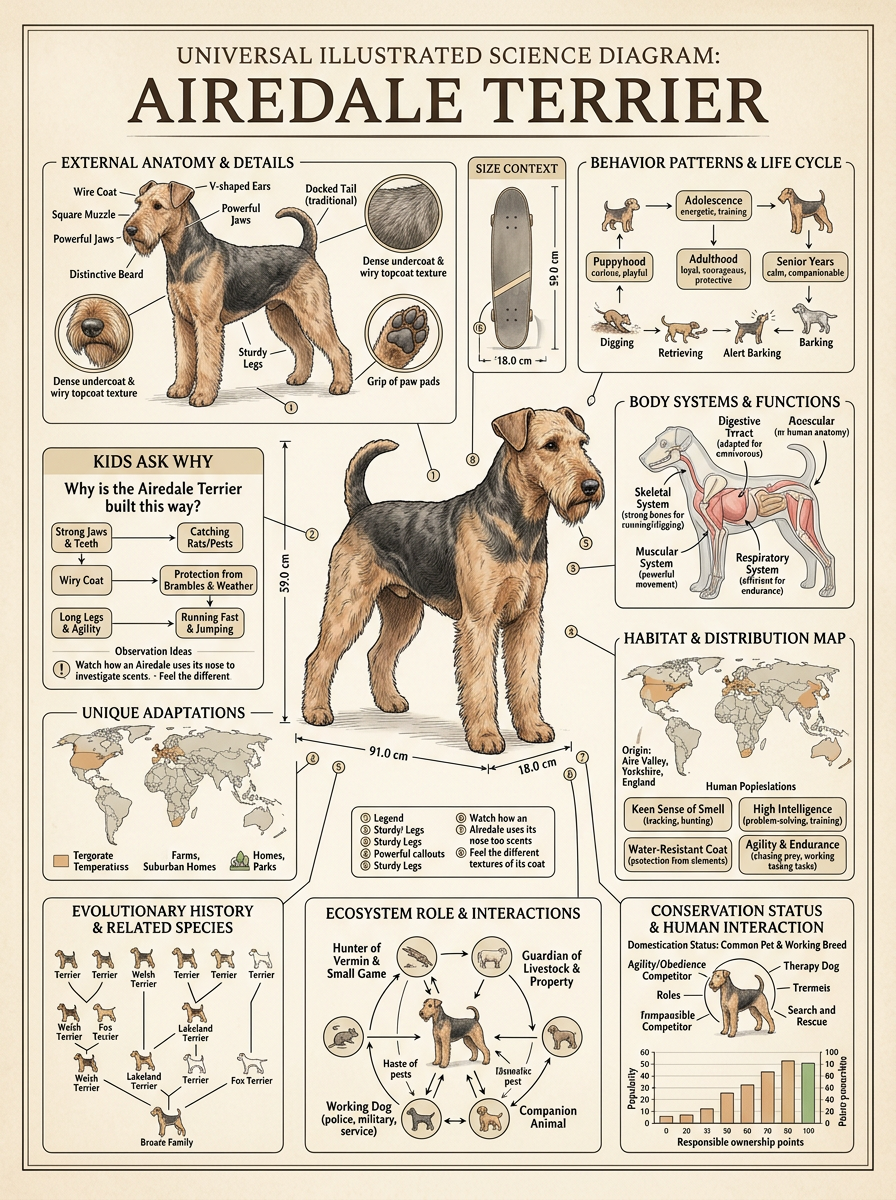 Airedale Terrier reviewed scientific diagram