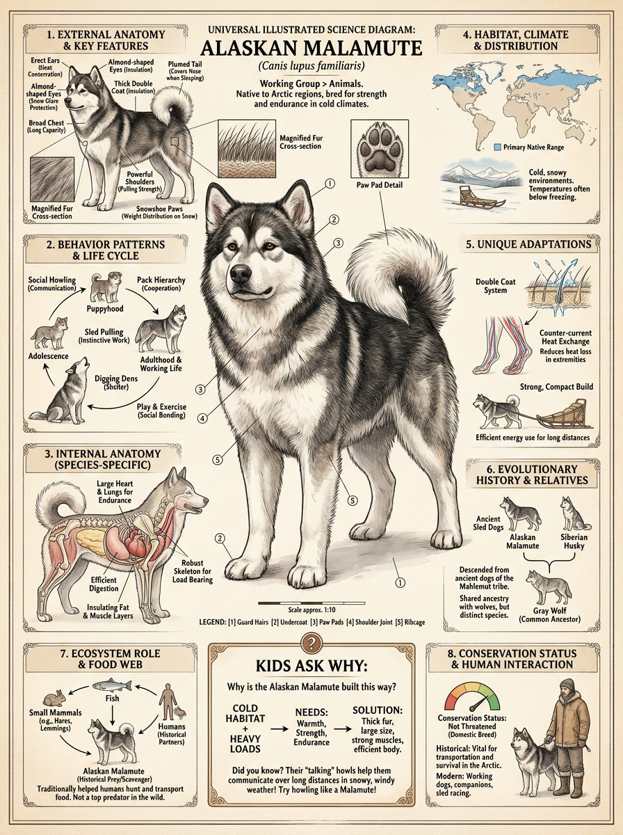Alaskan Malamute reviewed scientific diagram