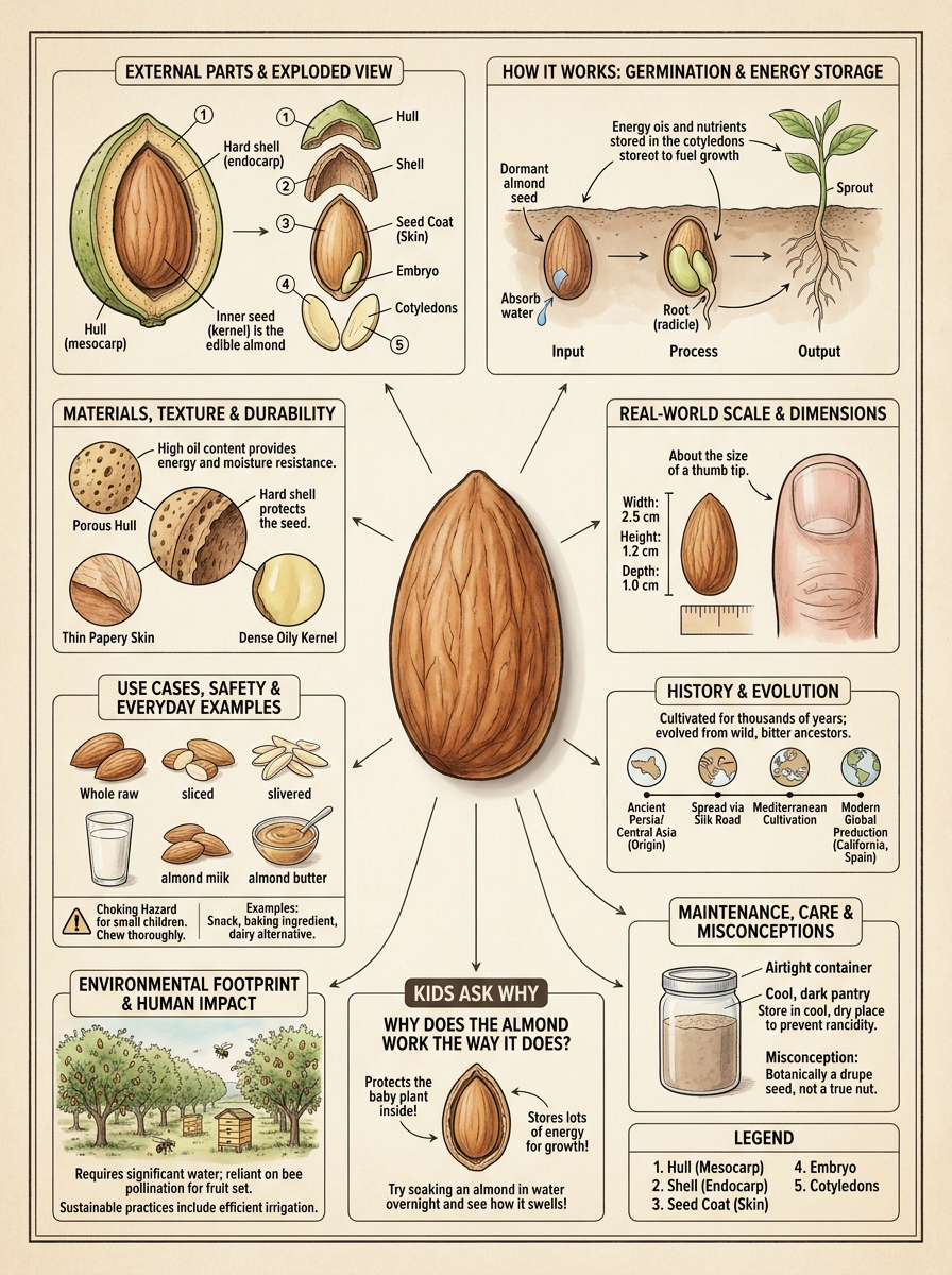 Almond reviewed scientific diagram