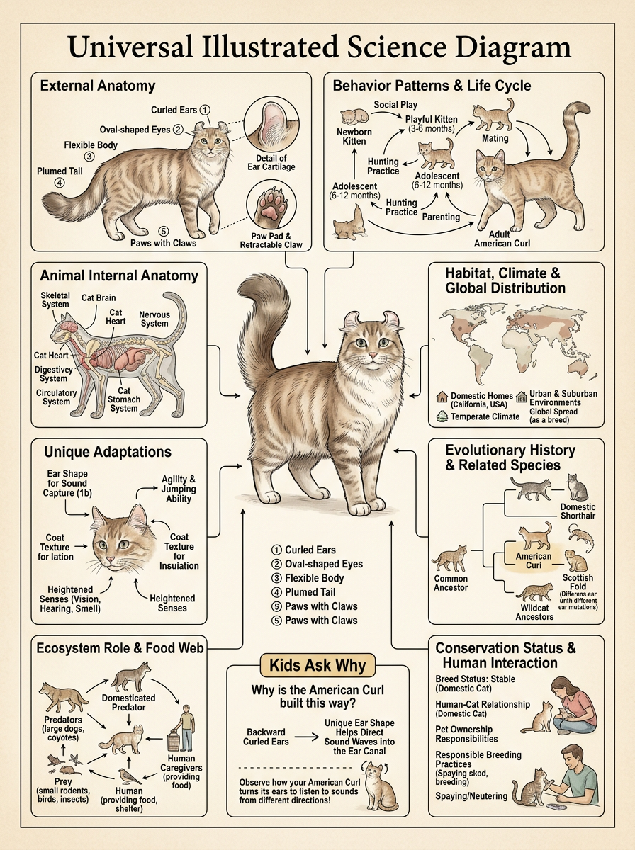 American Curl reviewed scientific diagram