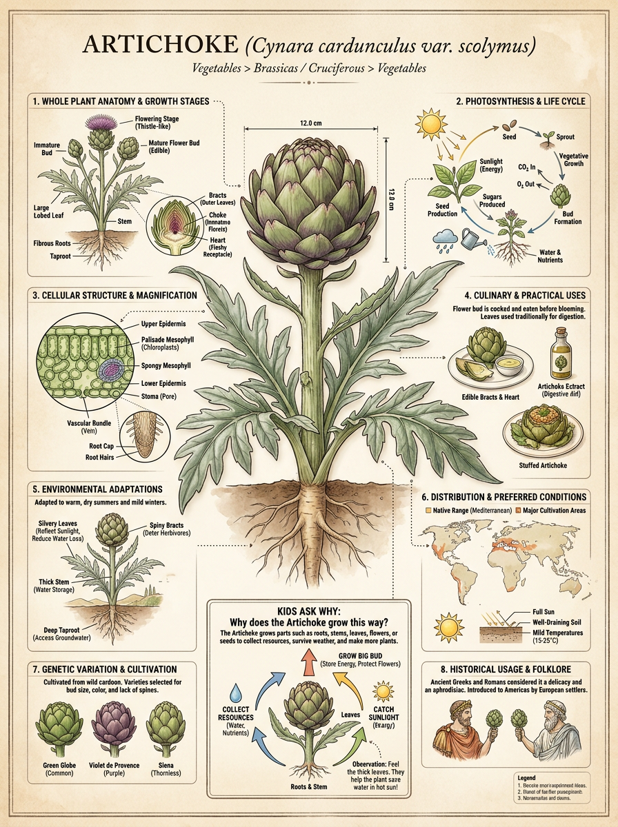 Artichoke reviewed scientific diagram