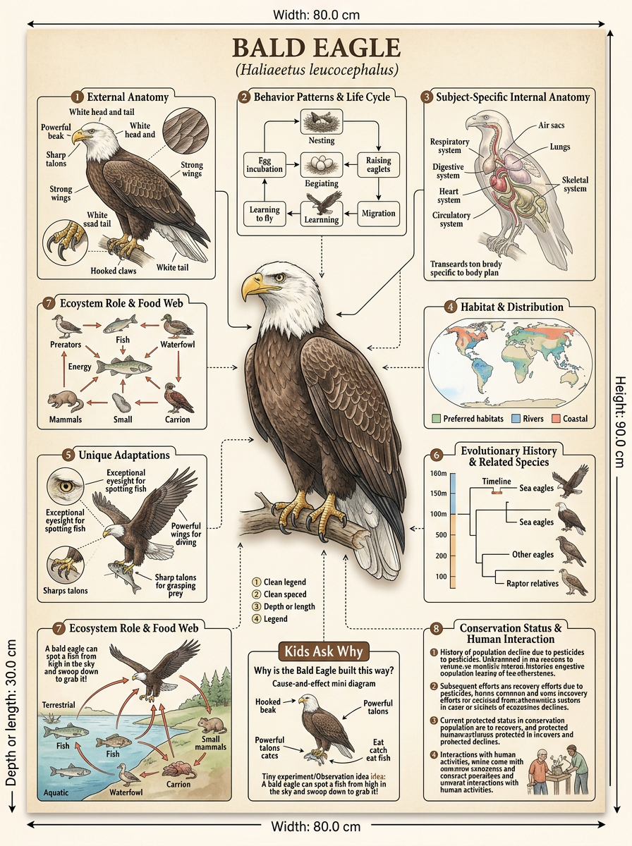 Bald Eagle reviewed scientific diagram