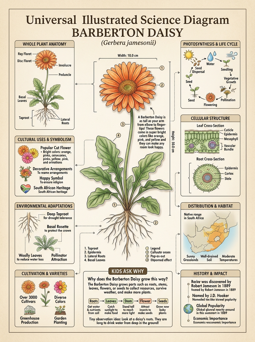 Barberton Daisy reviewed scientific diagram
