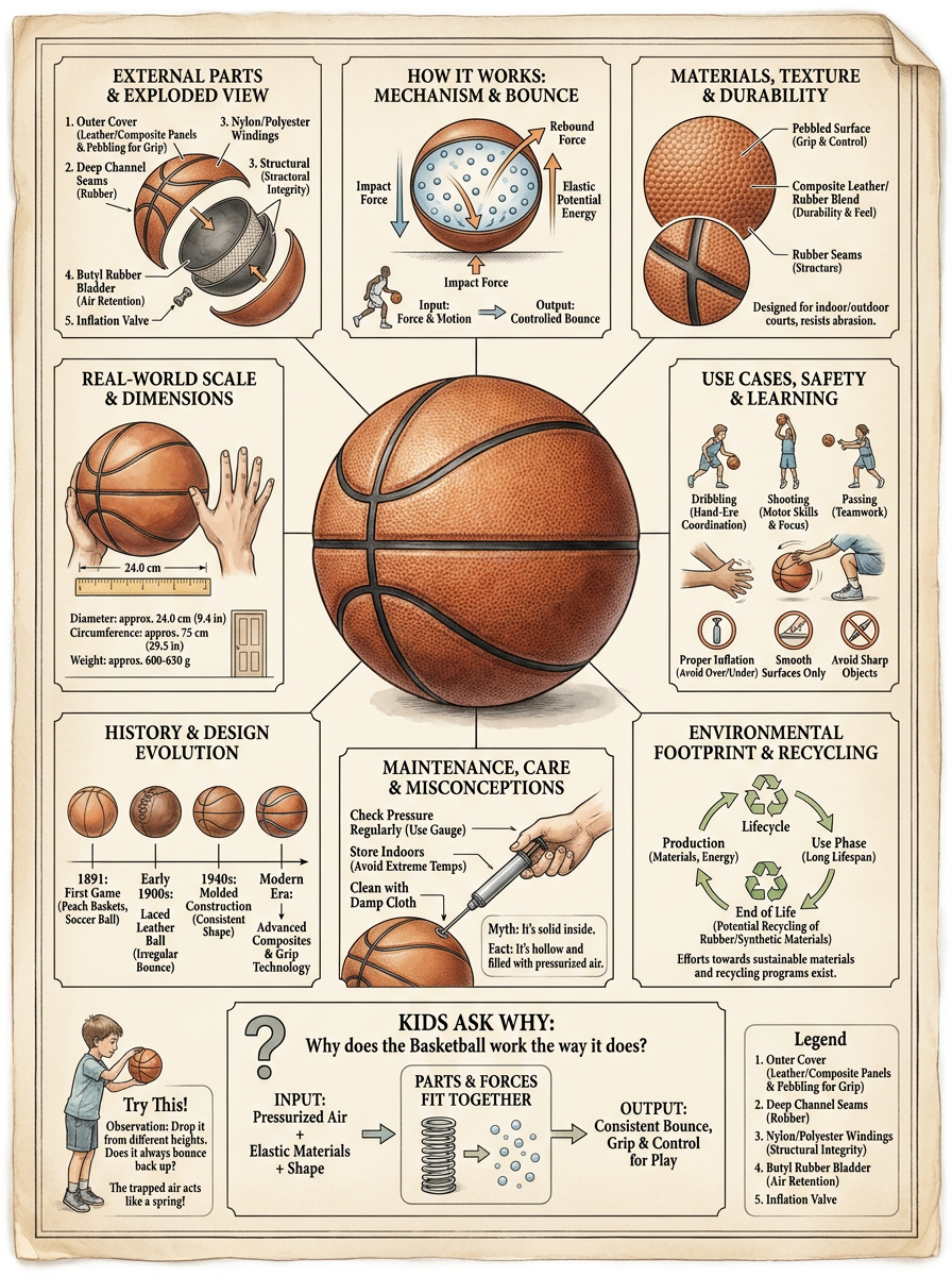 Basketball reviewed scientific diagram