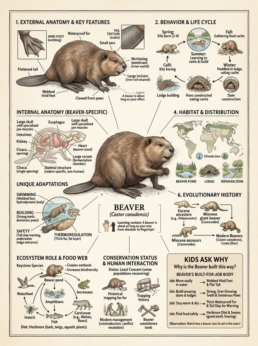 Beaver reviewed scientific diagram