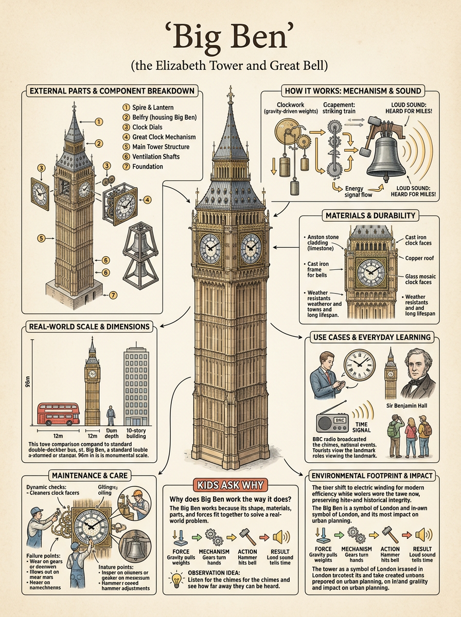 Big Ben reviewed scientific diagram