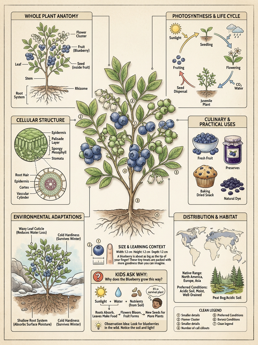 Blueberry reviewed scientific diagram