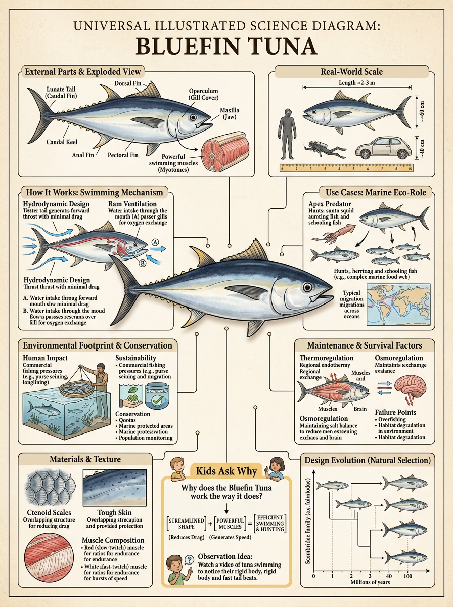 Bluefin Tuna reviewed scientific diagram