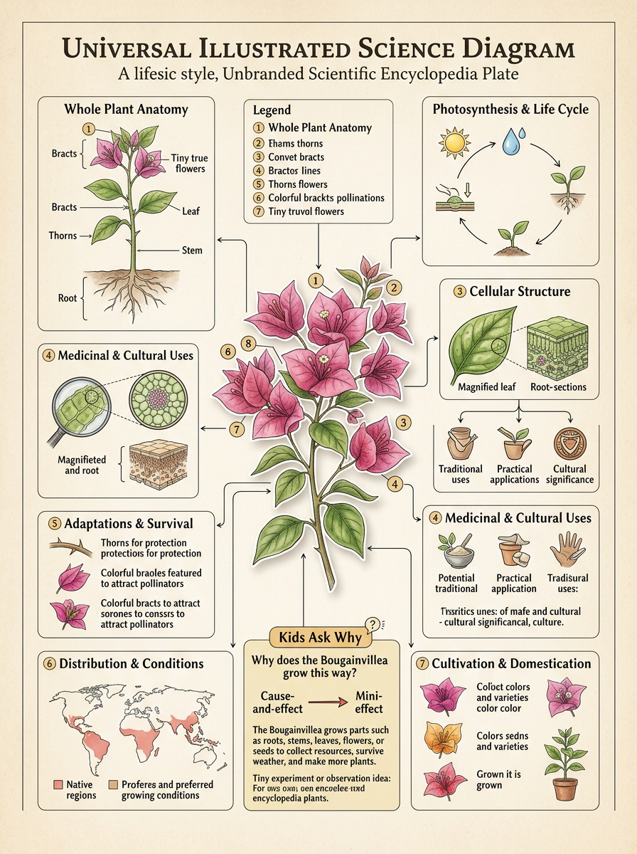 Bougainvillea reviewed scientific diagram