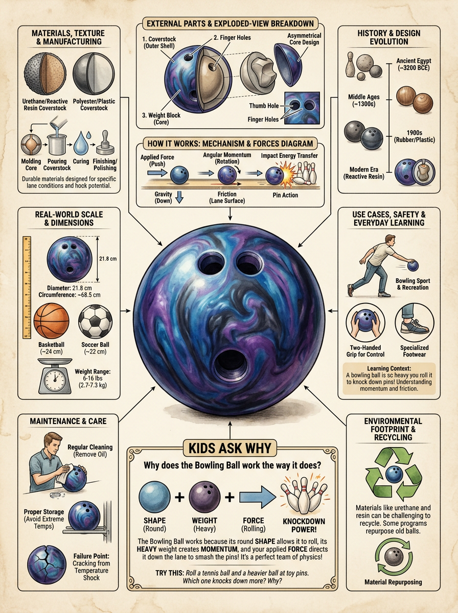 Bowling Ball reviewed scientific diagram