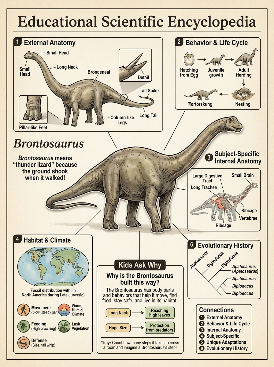 Brontosaurus reviewed scientific diagram