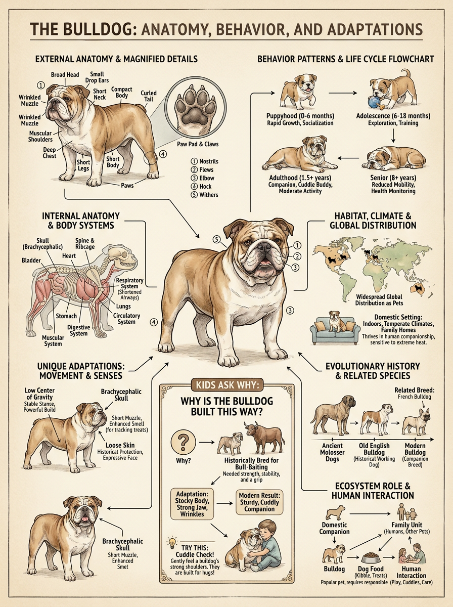 Bulldog reviewed scientific diagram