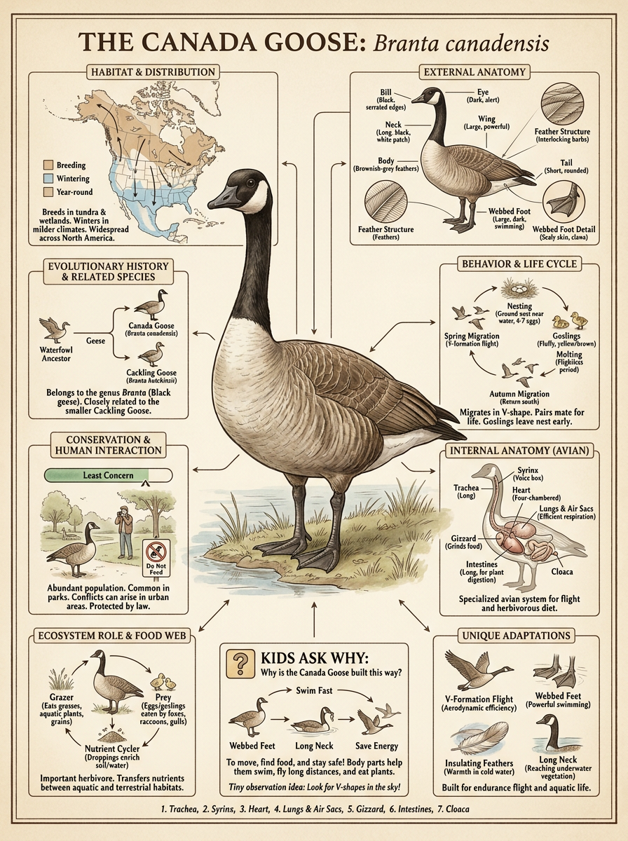 Canada Goose reviewed scientific diagram