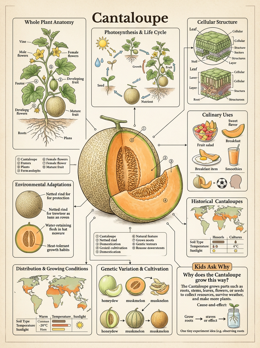 Cantaloupe reviewed scientific diagram
