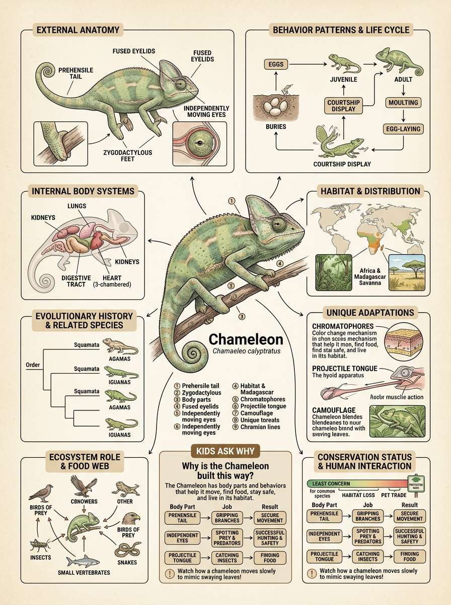 Chameleon reviewed scientific diagram