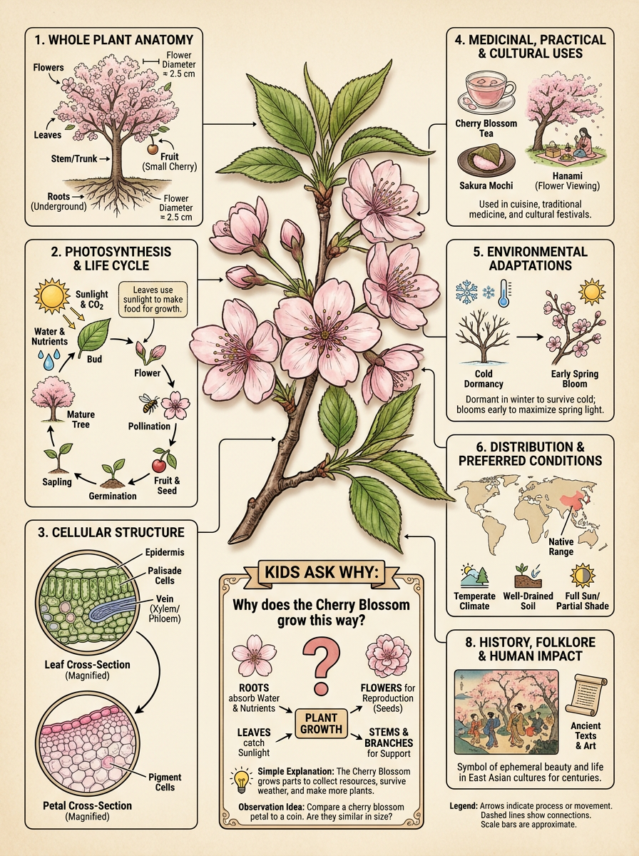 Cherry Blossom reviewed scientific diagram