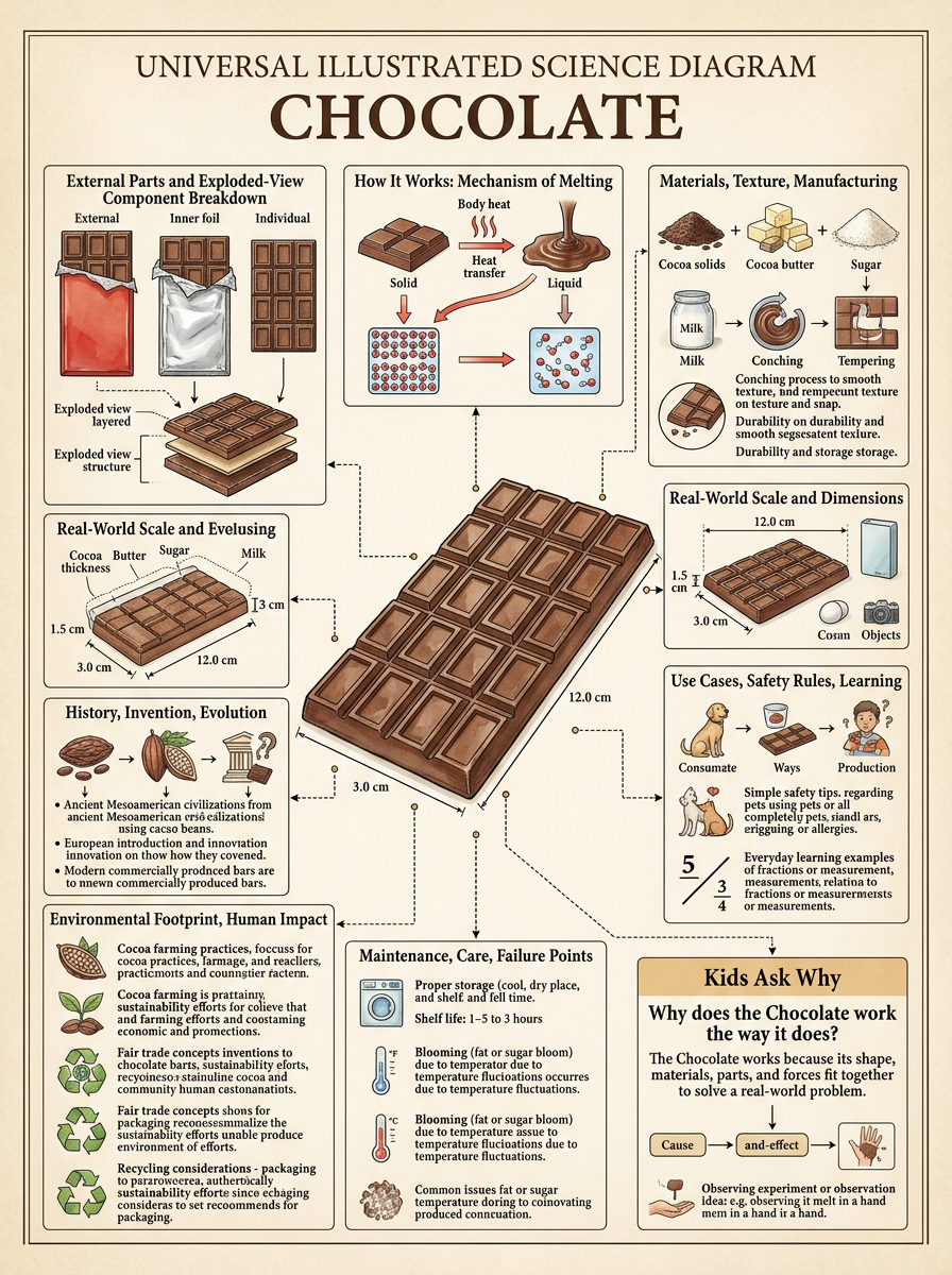 Chocolate reviewed scientific diagram