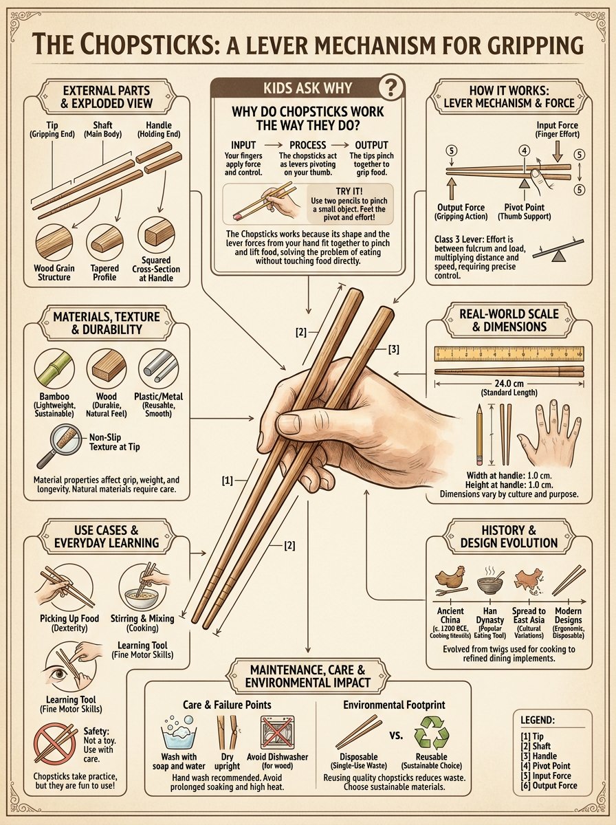 Chopsticks reviewed scientific diagram
