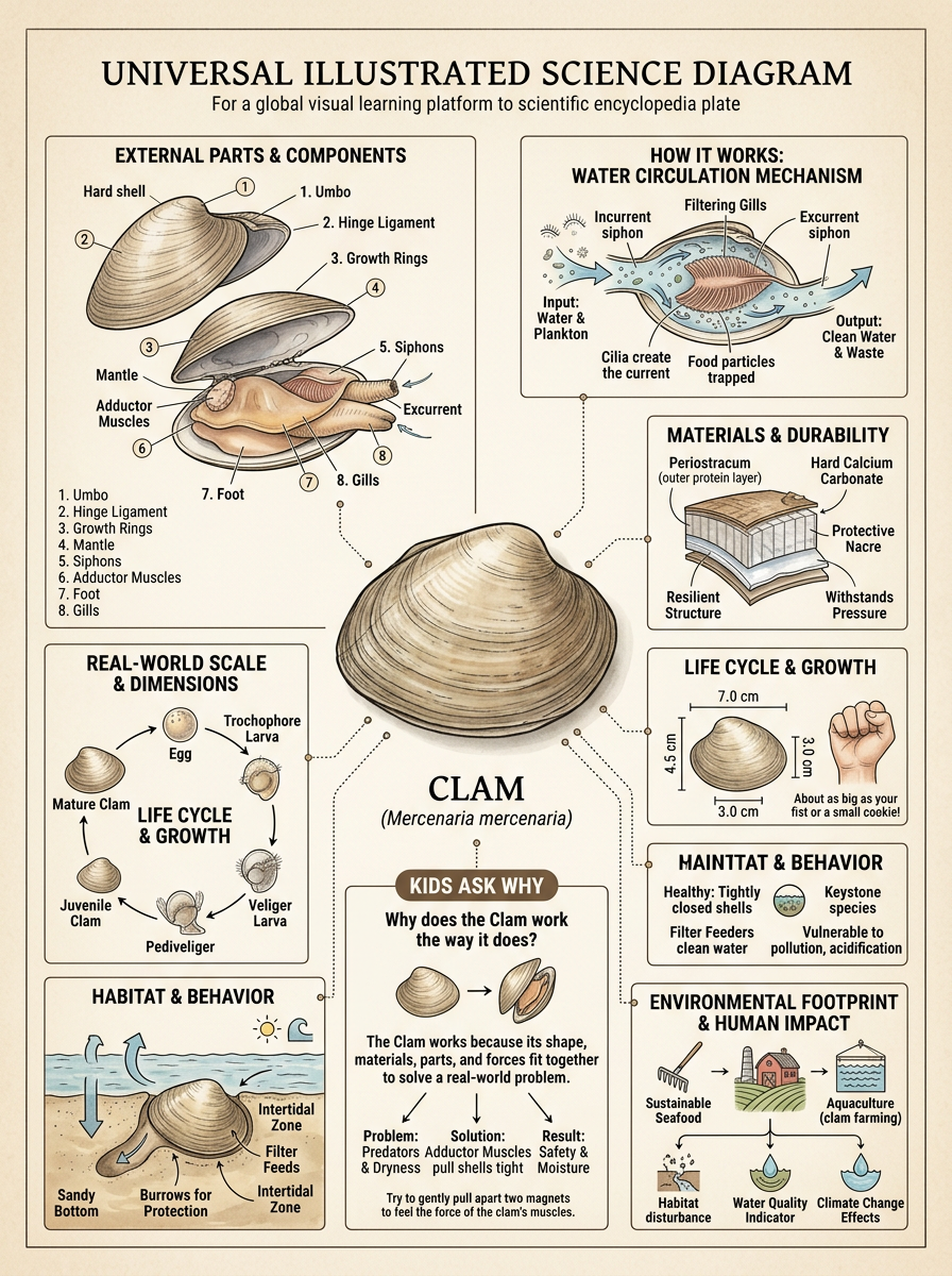 Clam reviewed scientific diagram
