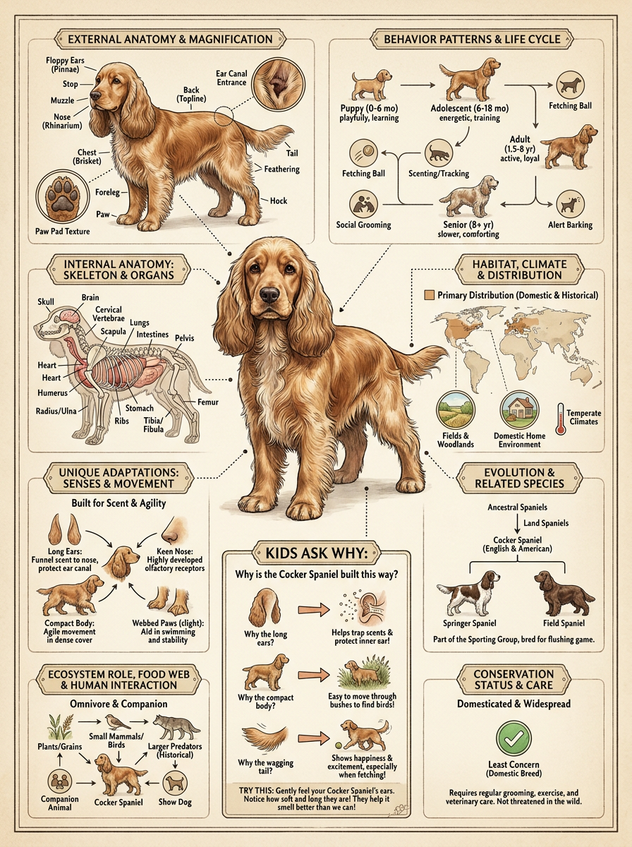 Cocker Spaniel reviewed scientific diagram