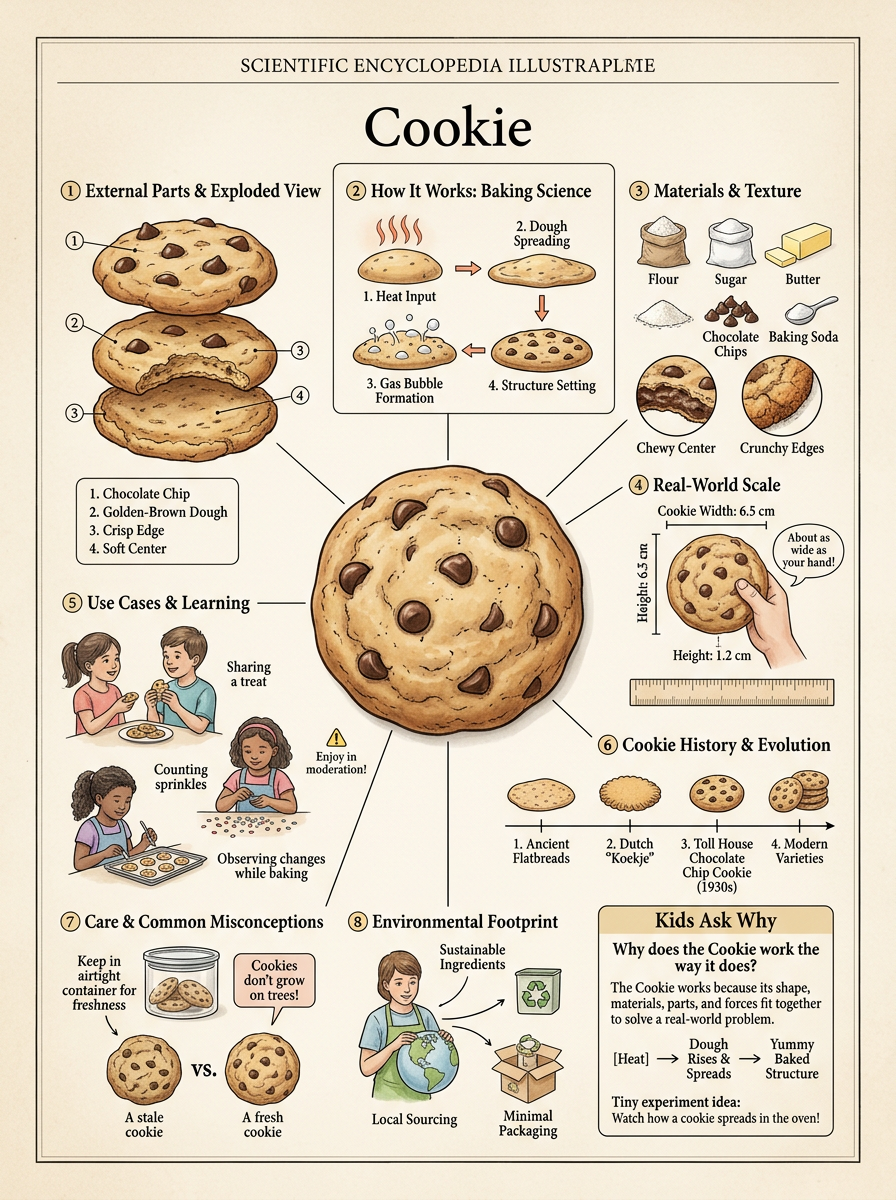 Cookie reviewed scientific diagram