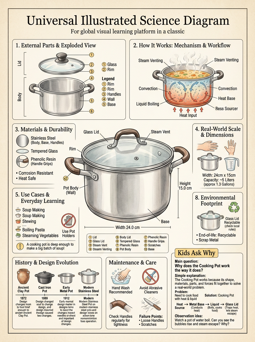 Cooking Pot reviewed scientific diagram
