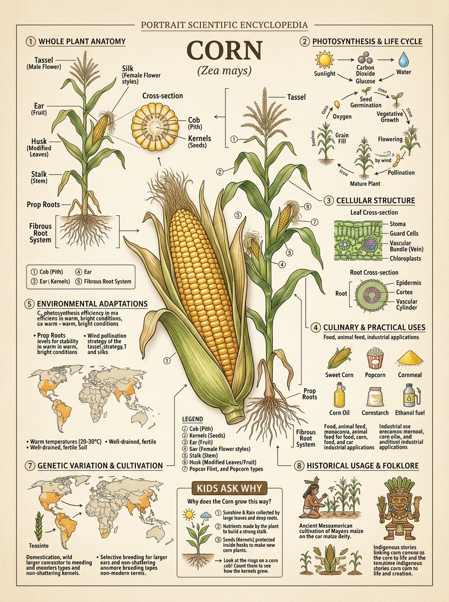 Corn reviewed scientific diagram