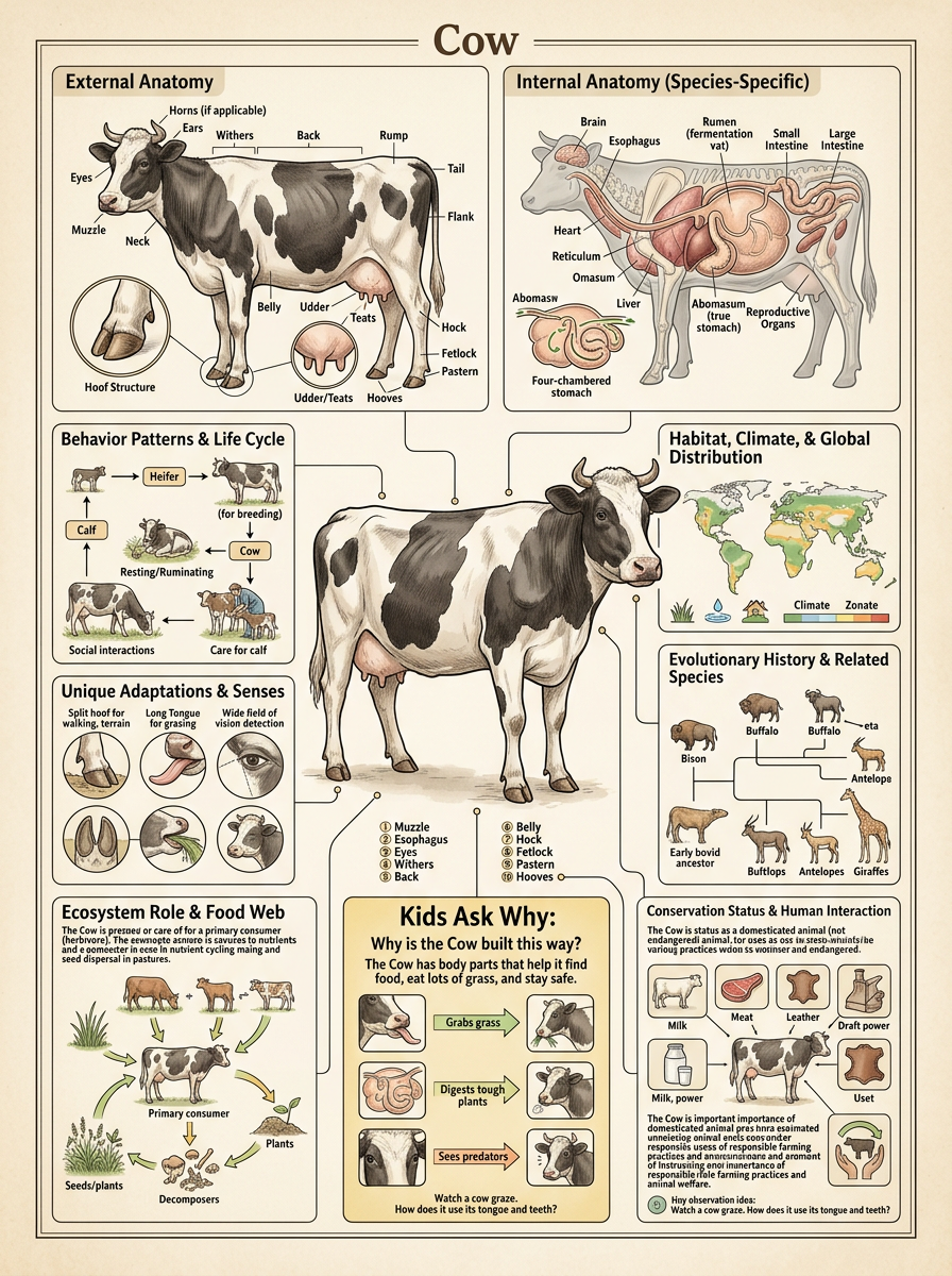Cow reviewed scientific diagram