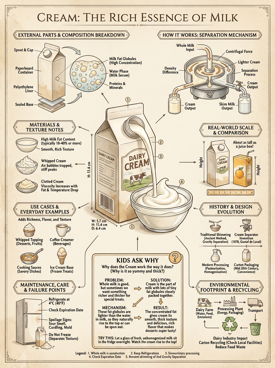 Cream reviewed scientific diagram