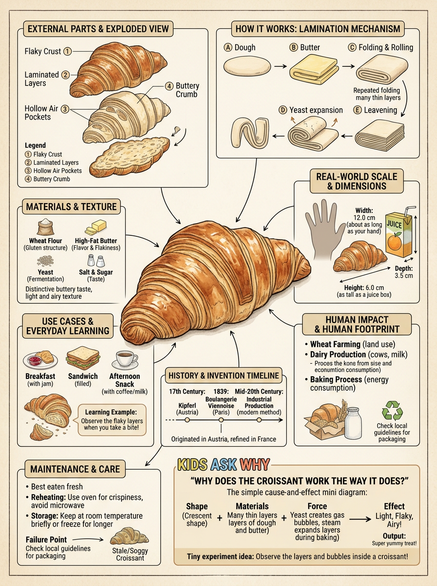 Croissant reviewed scientific diagram