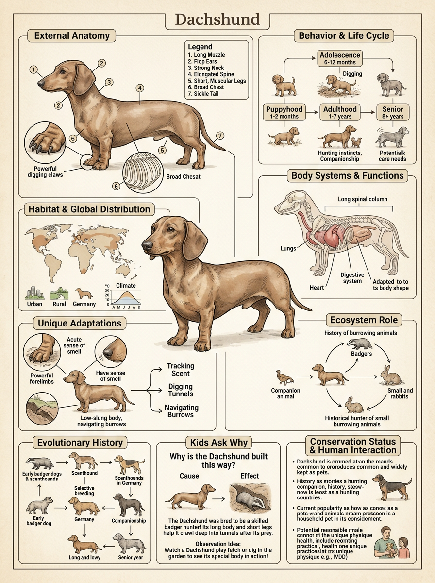 Dachshund reviewed scientific diagram