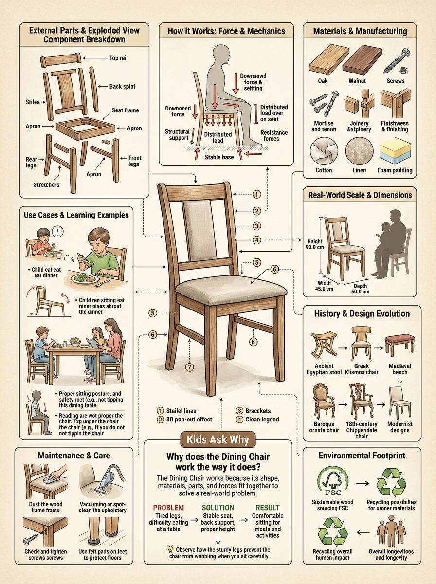 Dining Chair reviewed scientific diagram