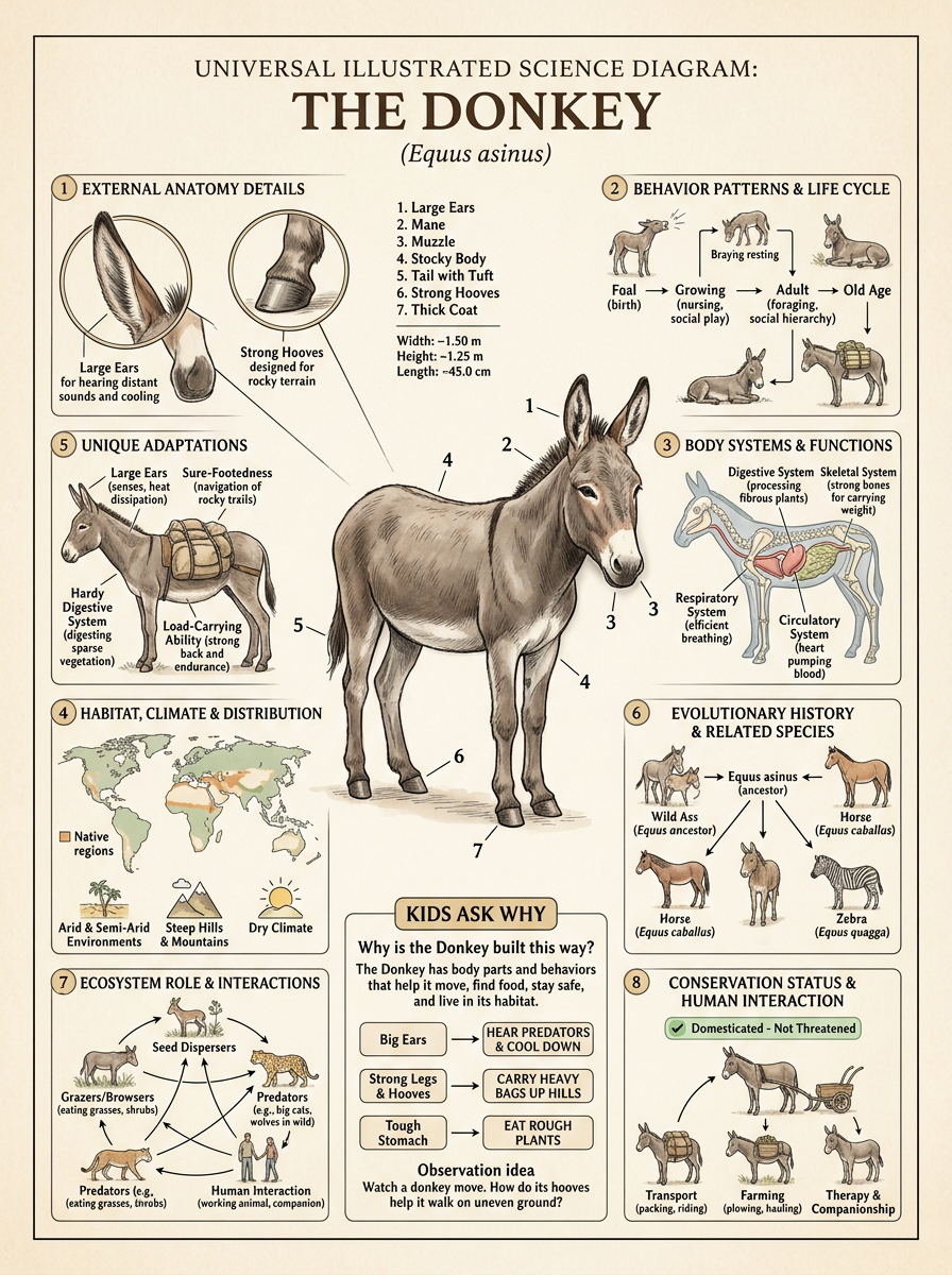 Donkey reviewed scientific diagram