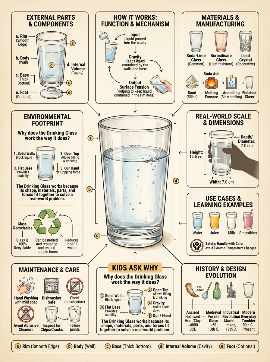 Drinking Glass reviewed scientific diagram