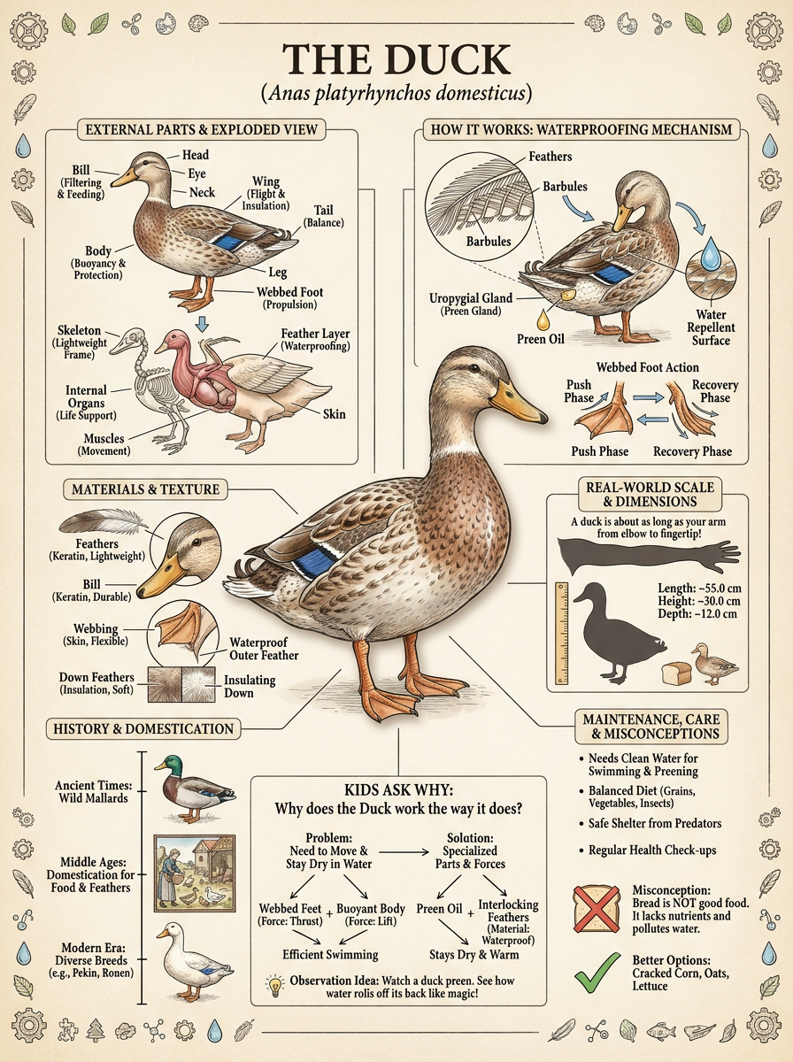 Duck reviewed scientific diagram