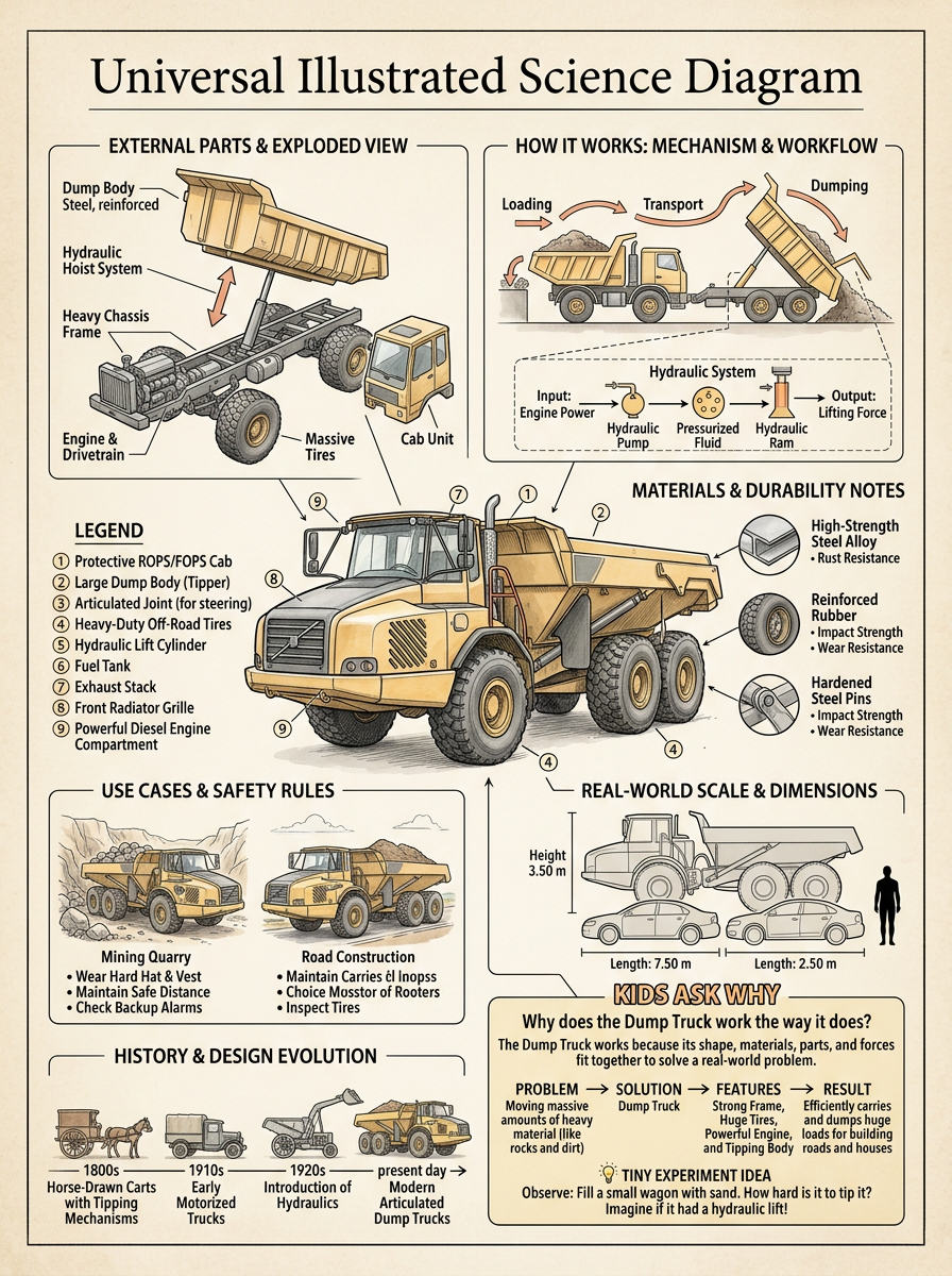 Dump Truck reviewed scientific diagram