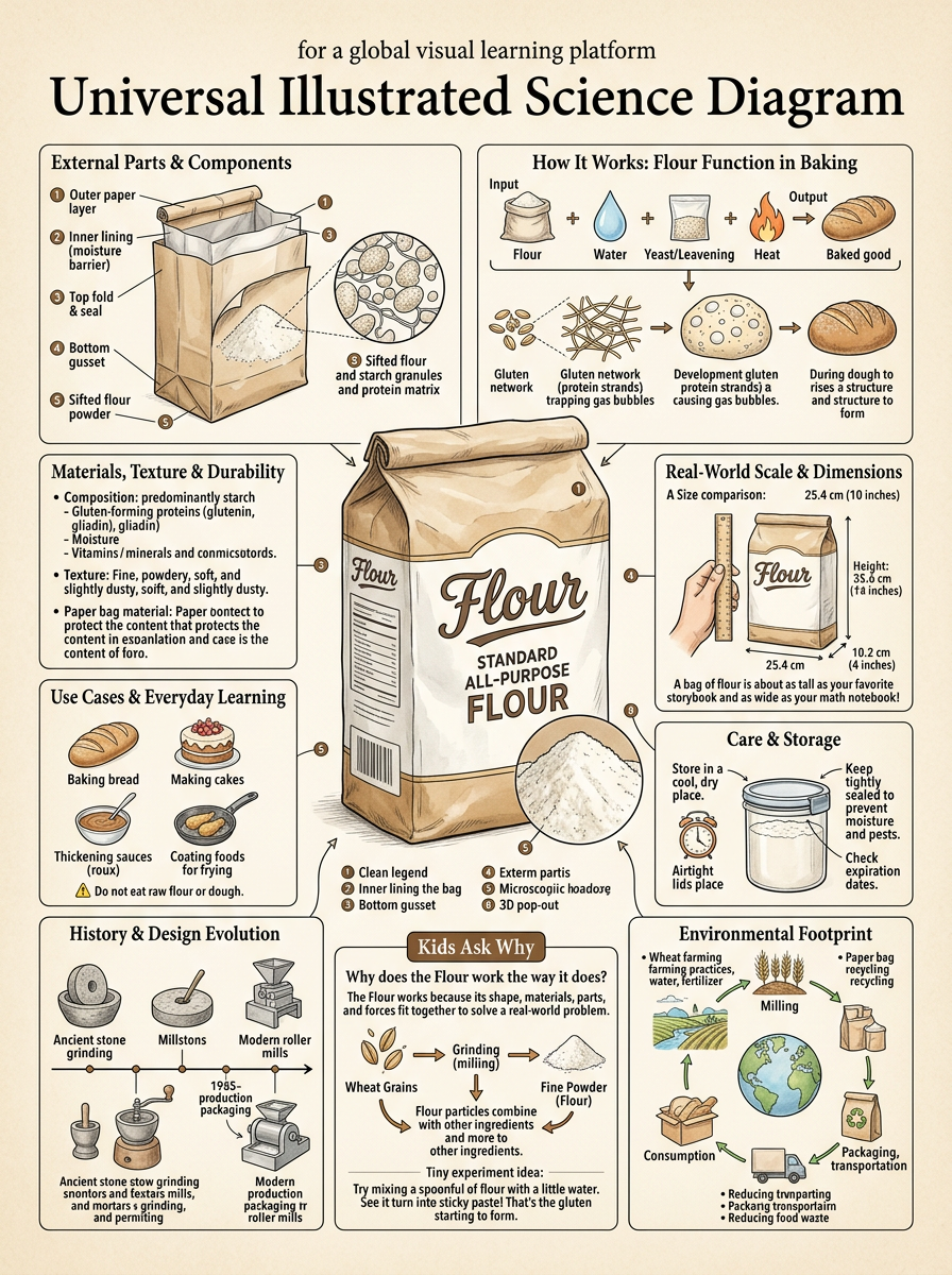 Flour reviewed scientific diagram