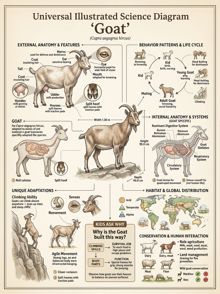 Goat reviewed scientific diagram