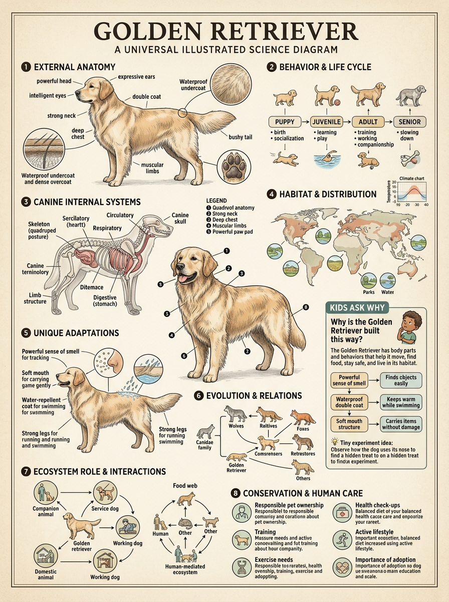 Golden Retriever reviewed scientific diagram