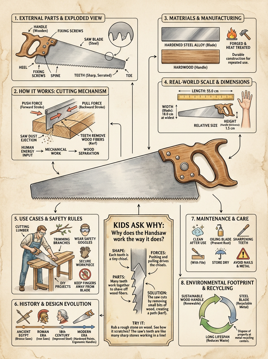 Handsaw reviewed scientific diagram