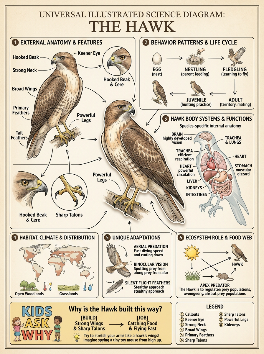 Hawk reviewed scientific diagram