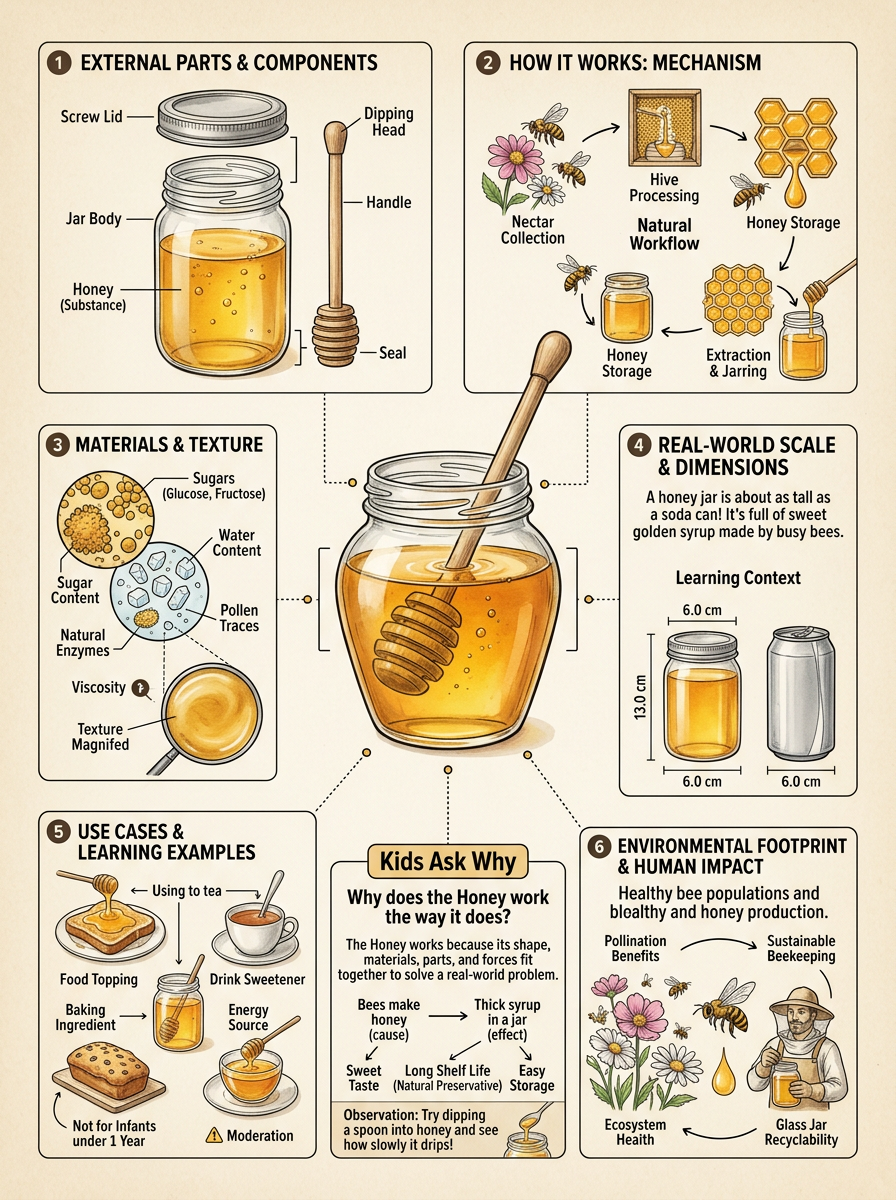 Honey reviewed scientific diagram