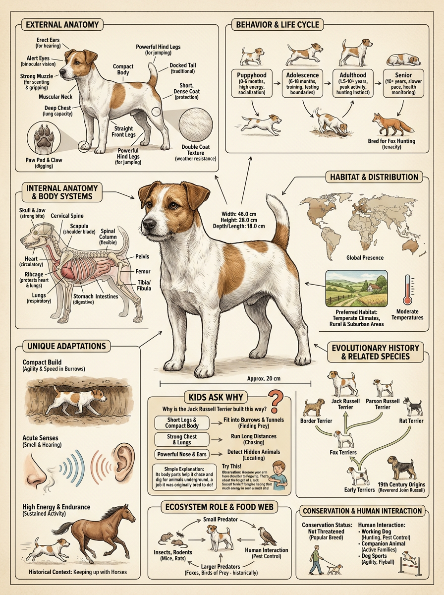 Jack Russell Terrier reviewed scientific diagram