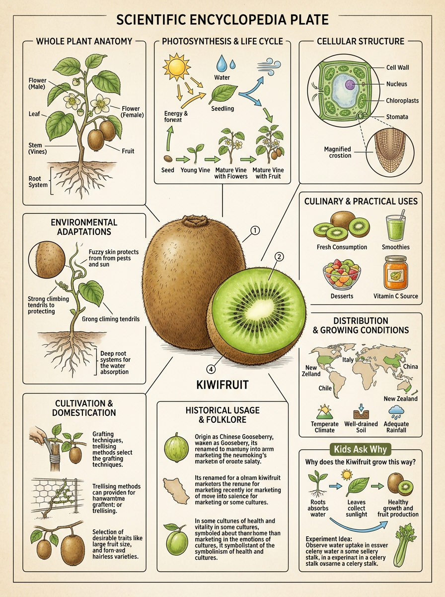 Kiwifruit reviewed scientific diagram