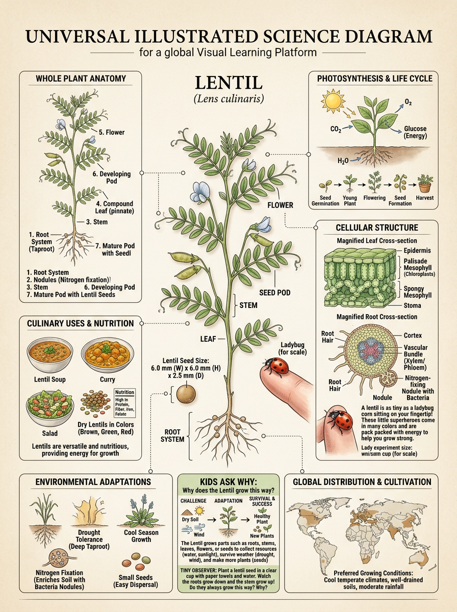 Lentil reviewed scientific diagram
