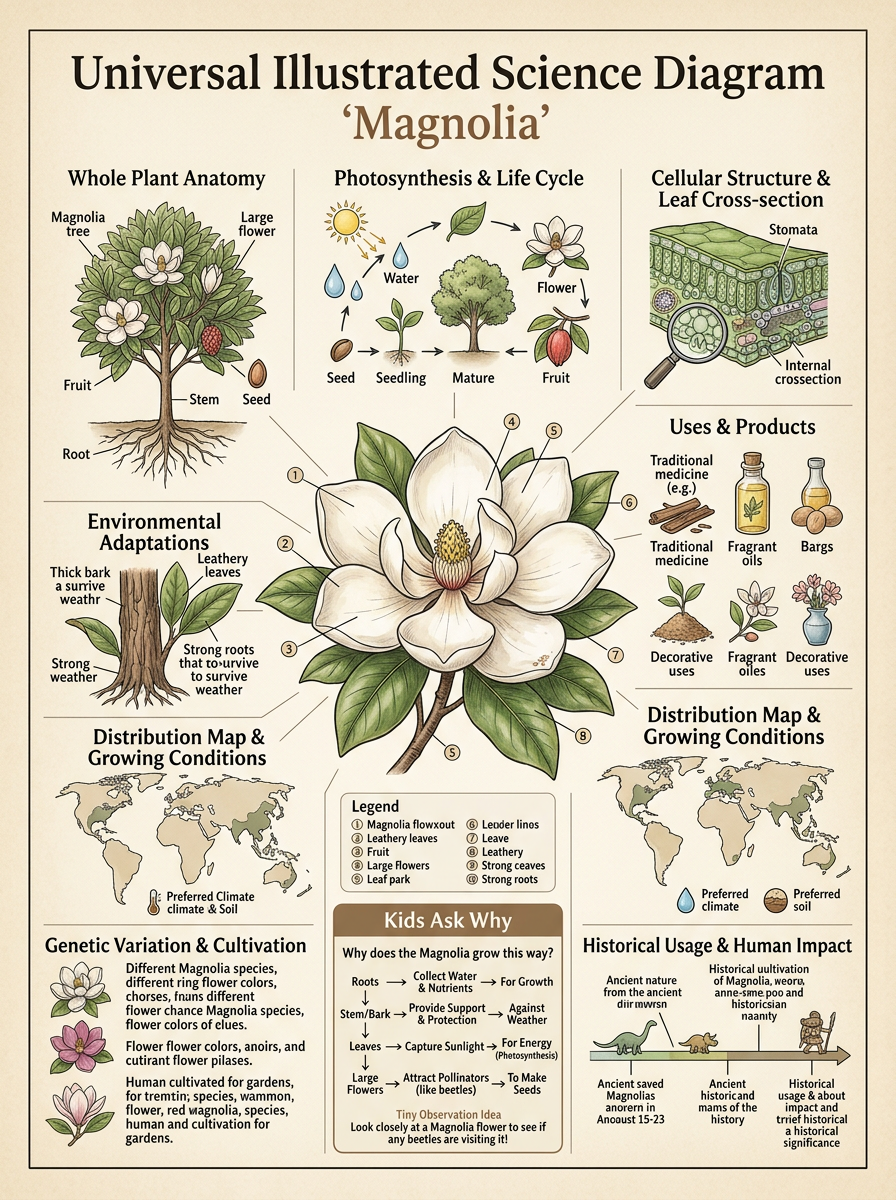 Magnolia reviewed scientific diagram